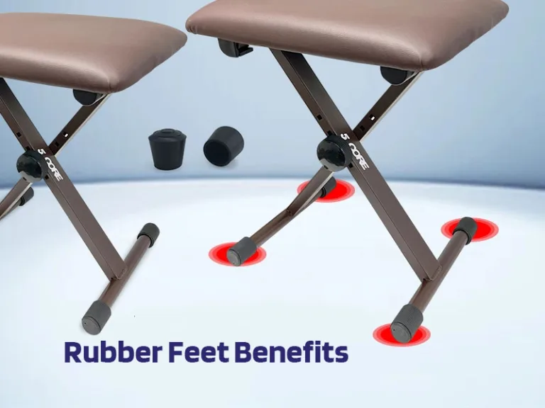 Rubber feet benefits