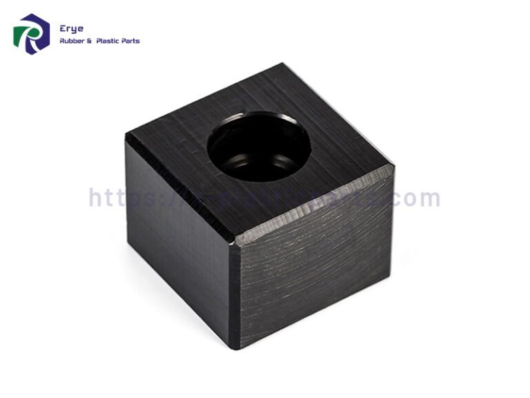 black plastic block