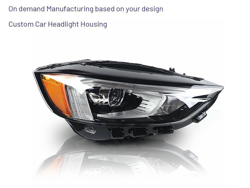 car headlight housing